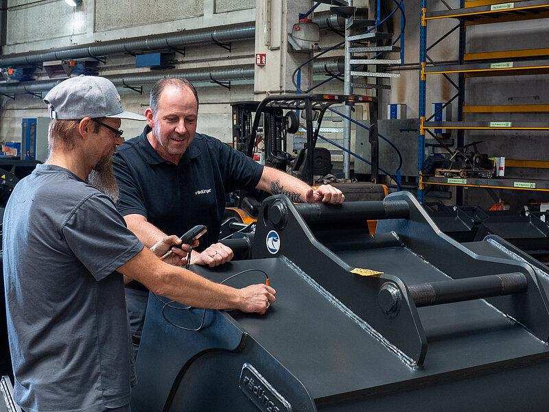 Industrial quality inspection process