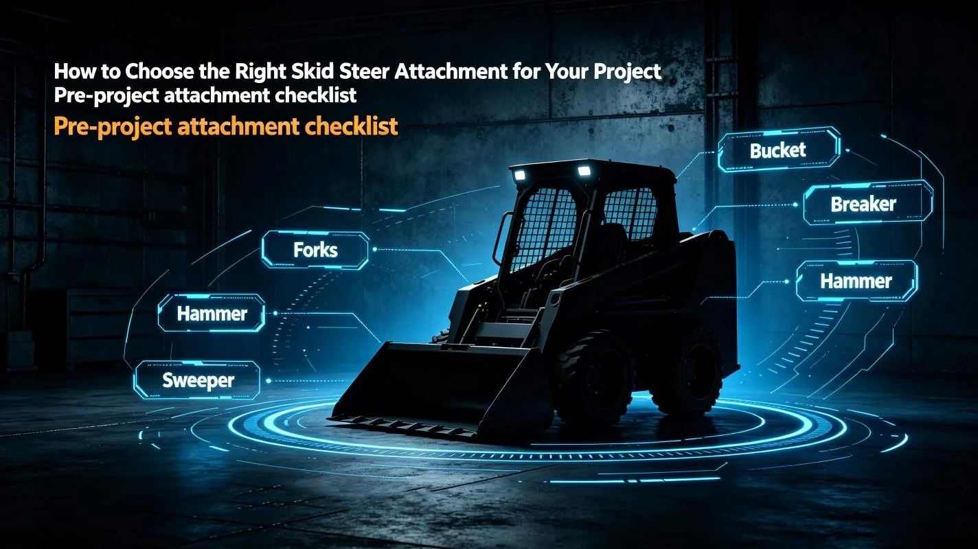 How to Choose the Right Skid Steer Attachment for Your Project — construction equipment attachments