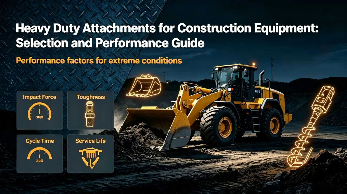 Heavy Duty Attachments for Construction Equipment: Selection and Performance Guide — construction equipment attachments