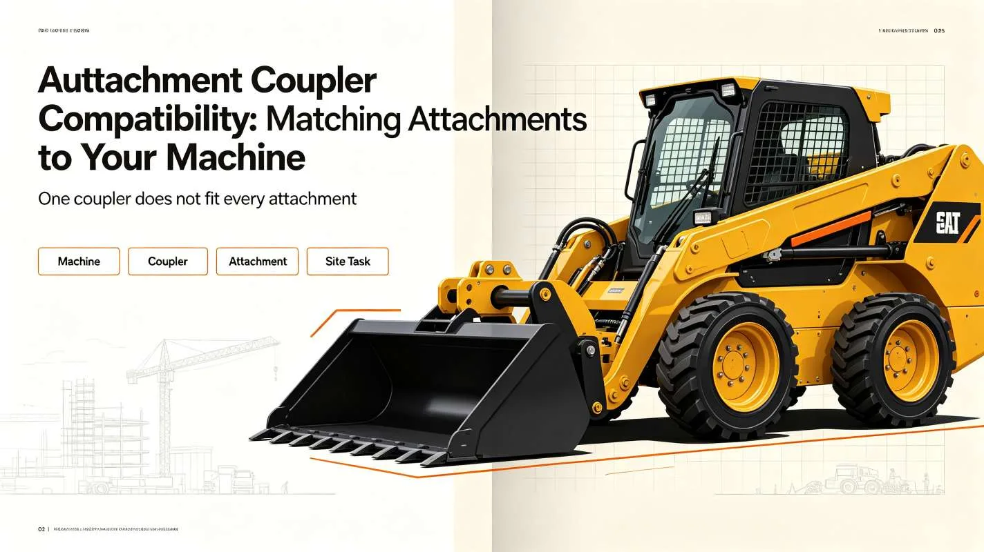 Attachment Coupler Compatibility: Matching Attachments to Your Machine — construction equipment attachments