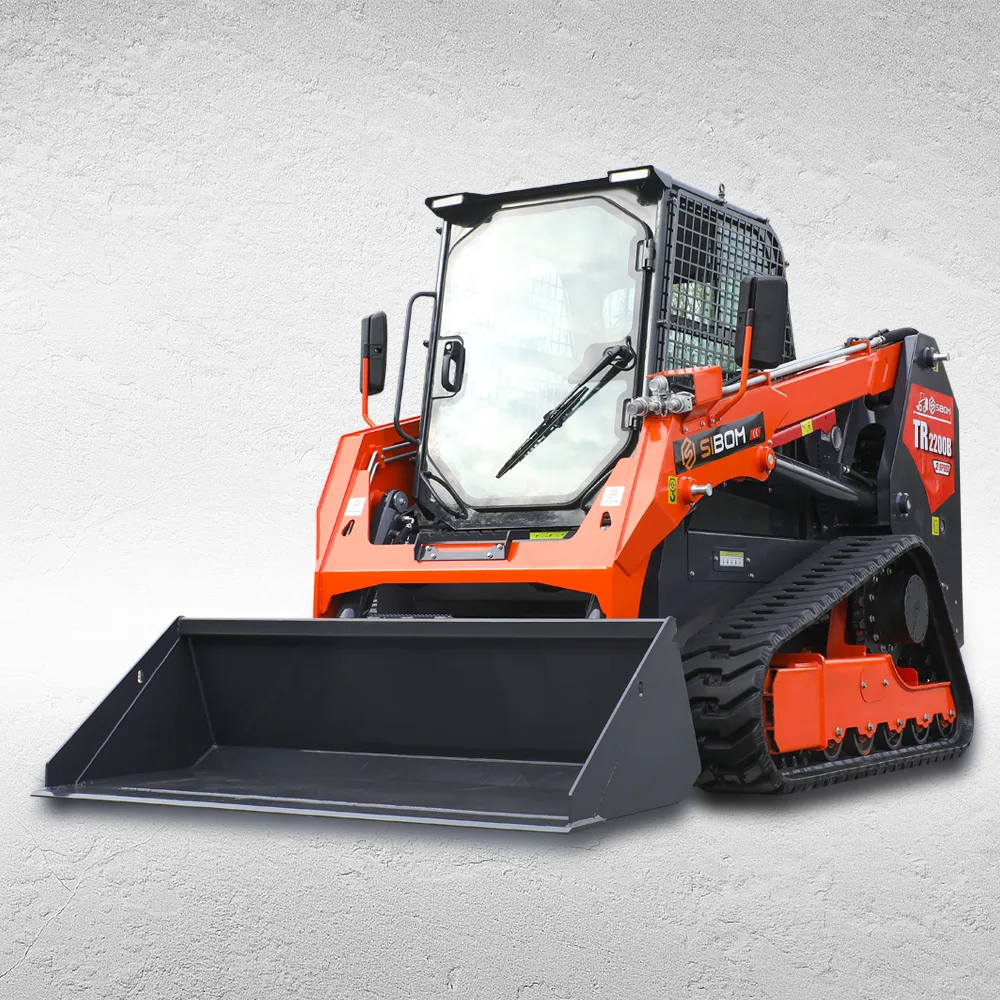 Sibom TR2200B Skid Steer Loader — construction equipment attachments