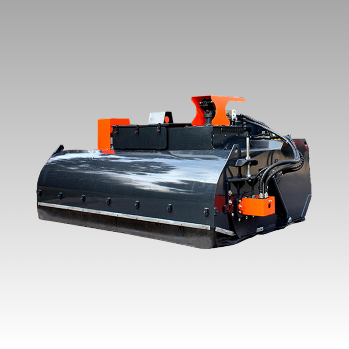 SIBOM Skid Steer Negative Pressure Dust Removal Pick-up Broom, Hydraulic Drive, V-Type Filtration System, Universal Mount thumbnail