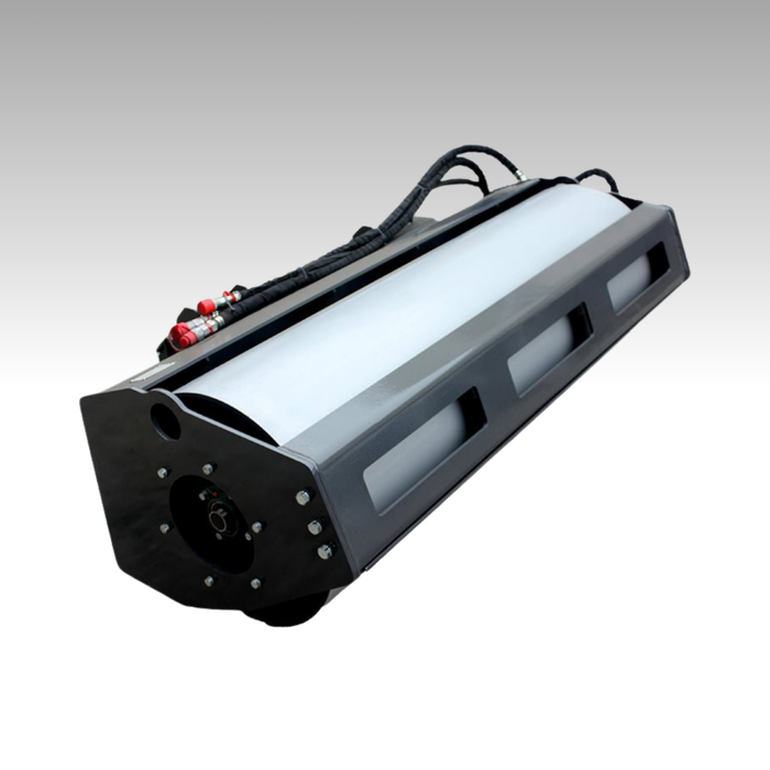 Sibom Skid Steer Vibratory Roller, Hydraulic Motor Protection System, 23