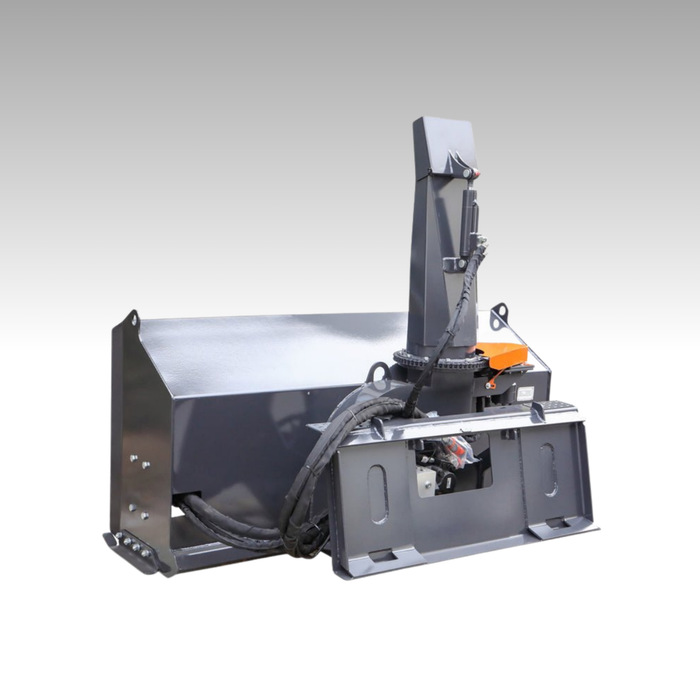 SIBOM Skid Steer Snow Blower, 360° Snow Chute, 16” Auger, 20-40GPM thumbnail