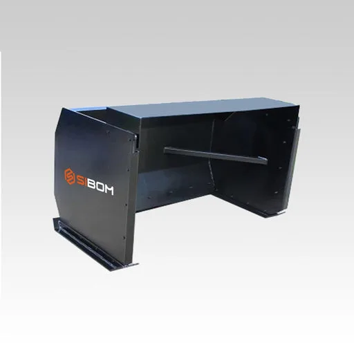 Sibom Skid Steer Snow Pusher — wheel loader attachment manufacturer