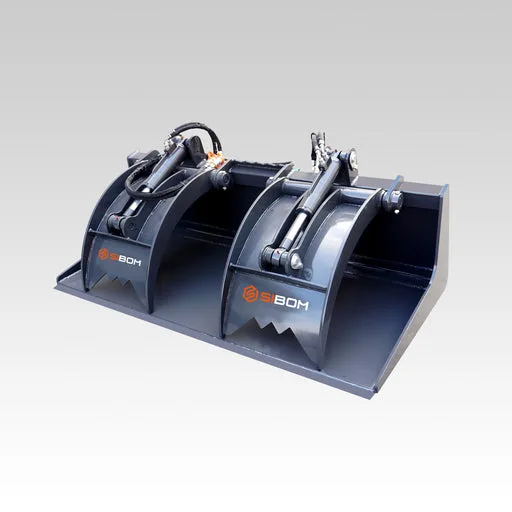 Sibom Skid Steer Grapple Fork — skid steer attachment supplier