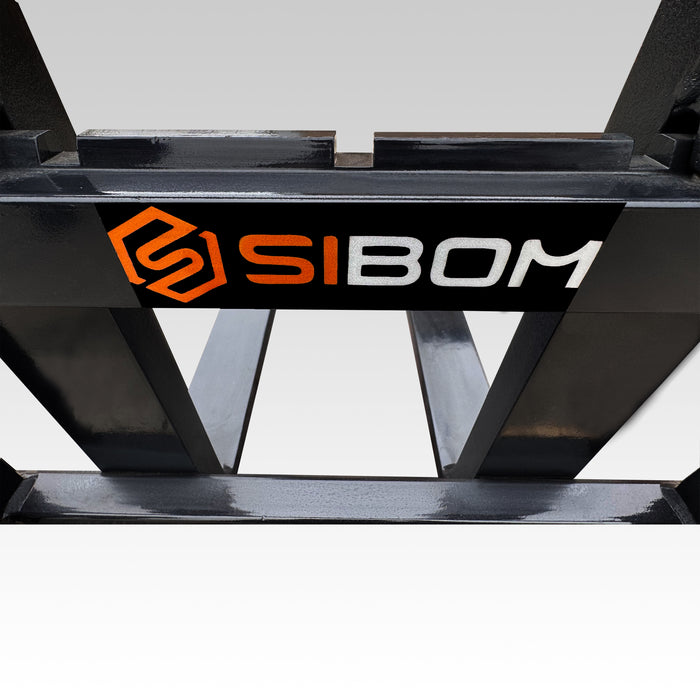 Sibom Skid Steer Lateral Fork, durable and high-strength materials, 2645 Ibs lifting capacity, lateral movement thumbnail