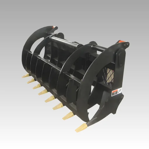 Sibom Skid Steer Grass Grapple — wheel loader attachment manufacturer