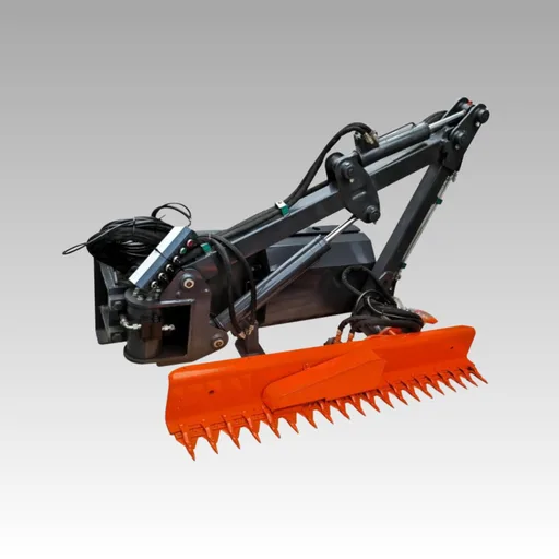 Sibom Skid Steer Hedgerow Trimmer — wheel loader attachment manufacturer