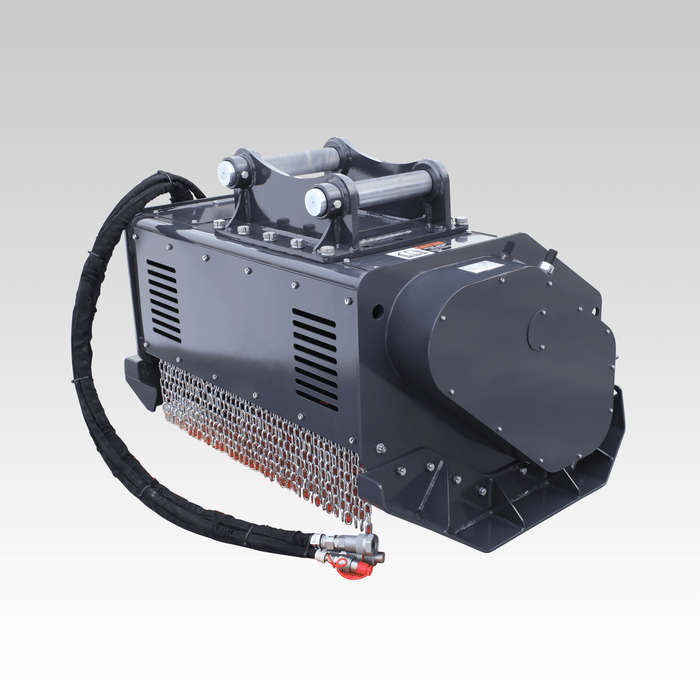 Sibom Mini Forestry Mulcher, Heavy-duty Carbide Teeth, Independent Cooling System/Radiator thumbnail