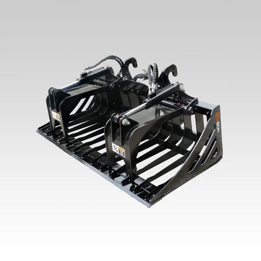 Sibom Skid Steer Grapple Fork — wheel loader attachment manufacturer