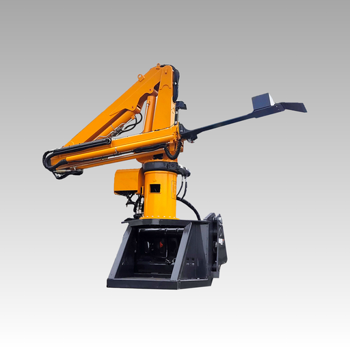 Sibom wheel loader Exciter Cleaning Device, 90° left-right rotation, 75° Rotation Angle, 180° Slewing Angle — construction equipment attachments