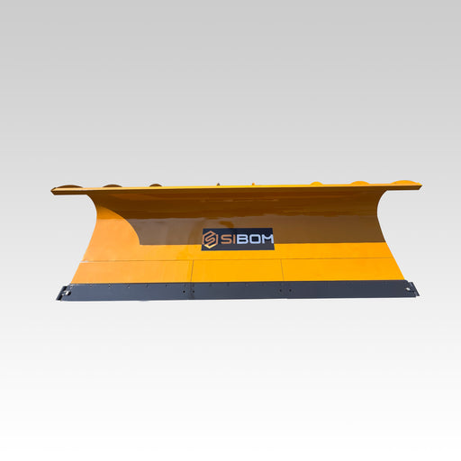 Sibom Wheel Loader Snow Blade Attachment, ±30° Hydraulic Angling, Quick Coupler — construction equipment attachments